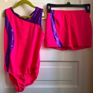 Girls gymnastics leotard
